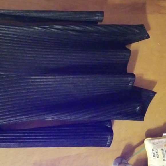 VTG Nicowa Metallic Ribbed Wide Leg Pantset Size 8: A - Picture 11 of 12